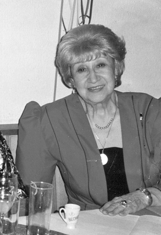 Erna Barth, gesch. Höhmann, geb. Hesekiel (Aufnahme 70er Jahre) © Sammlung Petra Bonavita
