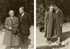 Erinnerungsfotos kurz vor der Flucht mit Ehemann Hugo und Tochter Renate (Aufnahme Mai 1944) © Erica Ludolph